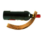 Weinflaschenhalter "Sichelmond" - Weinflaschenständer aus Holz