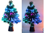 LED-Weihnachtsbaum mit Glasfaser-Farbwechsler - Discountmaxx
