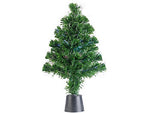 LED-Weihnachtsbaum mit Glasfaser-Farbwechsler - Discountmaxx