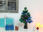 LED-Weihnachtsbaum mit Glasfaser-Farbwechsler - Discountmaxx