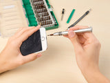 62-tlg. Profi-Schraubendreher-Bit-Set für Elektronik & Feinmechanik