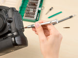62-tlg. Profi-Schraubendreher-Bit-Set für Elektronik & Feinmechanik