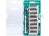 62-tlg. Profi-Schraubendreher-Bit-Set für Elektronik & Feinmechanik